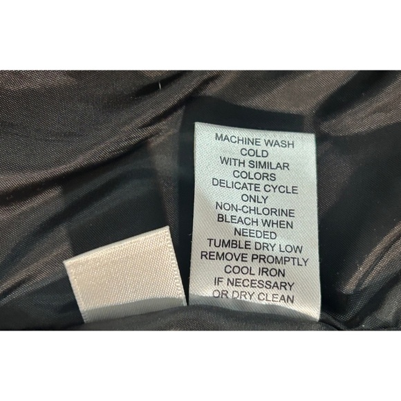 Like New Truth By Republic Black Faux Leather Jacket in Small - Picture 8 of 8